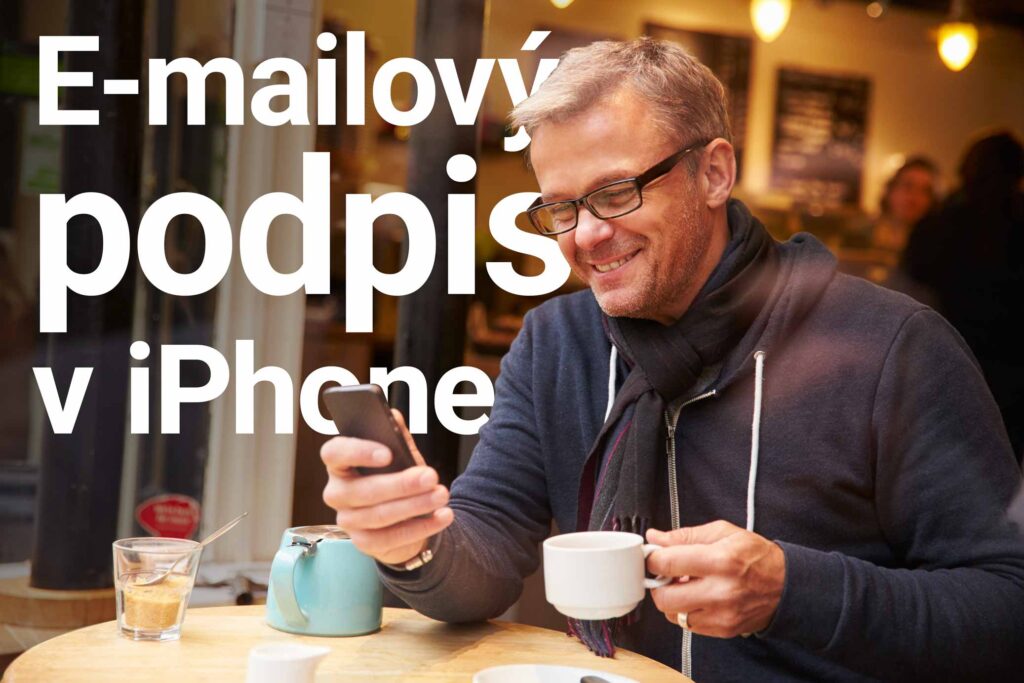 E-mailový podpis v iPhone